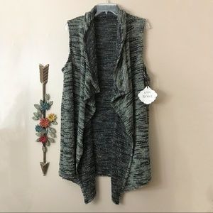 Knox Rose Green Popcorn Sweater Cardigan Sz S, NWT